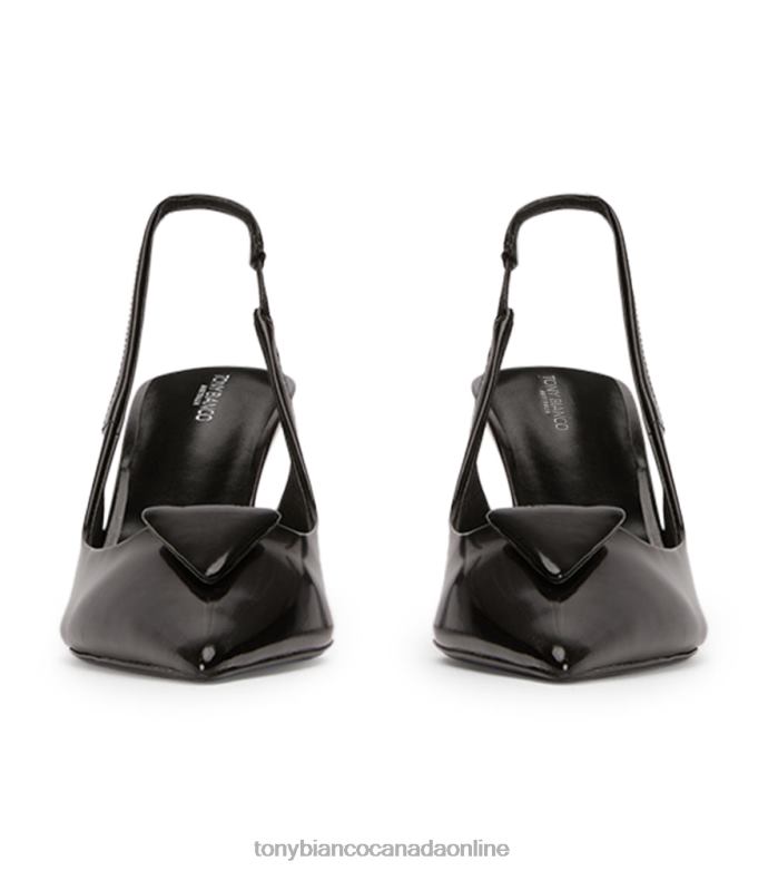 Low Heels| Tony Bianco Women Bertie Heels H0FJ256 Black Hi Shine