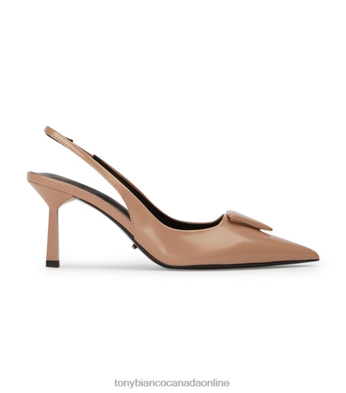 Low Heels| Tony Bianco Women Bertie Heels H0FJ270 Latte Hi Shine