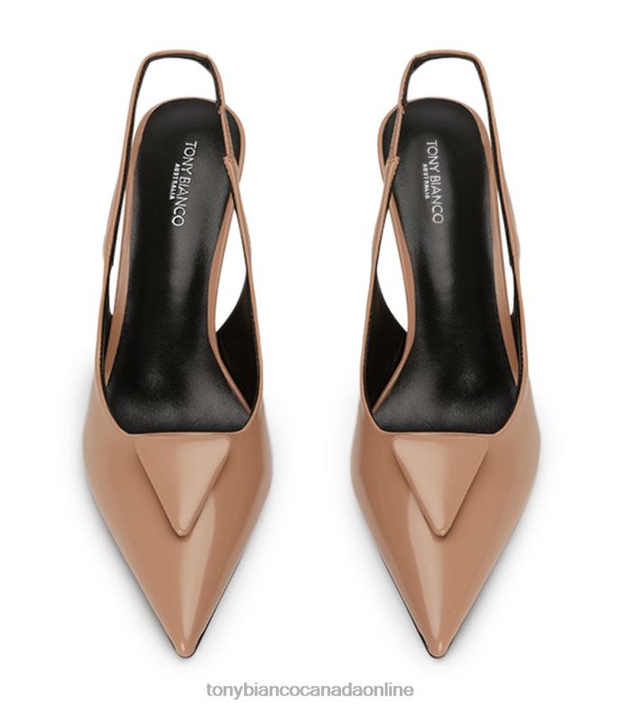 Low Heels| Tony Bianco Women Bertie Heels H0FJ270 Latte Hi Shine