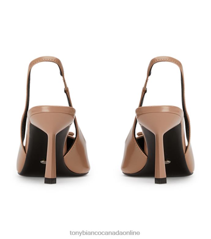 Low Heels| Tony Bianco Women Bertie Heels H0FJ270 Latte Hi Shine