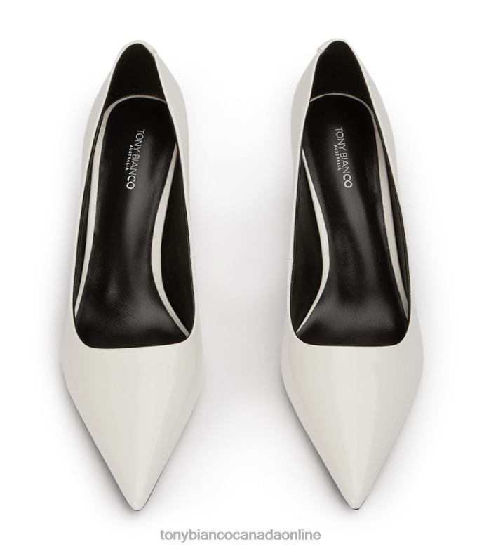 Low Heels| Tony Bianco Women Billy Heels H0FJ249 White Hi Shine