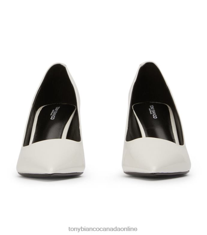 Low Heels| Tony Bianco Women Billy Heels H0FJ249 White Hi Shine