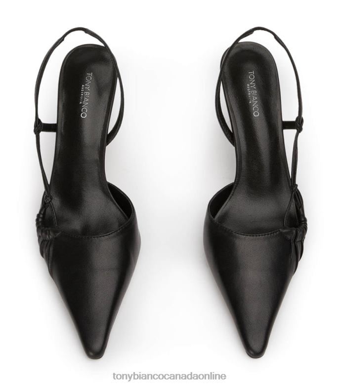 Low Heels| Tony Bianco Women Sakai Heels H0FJ233 Black Nappa
