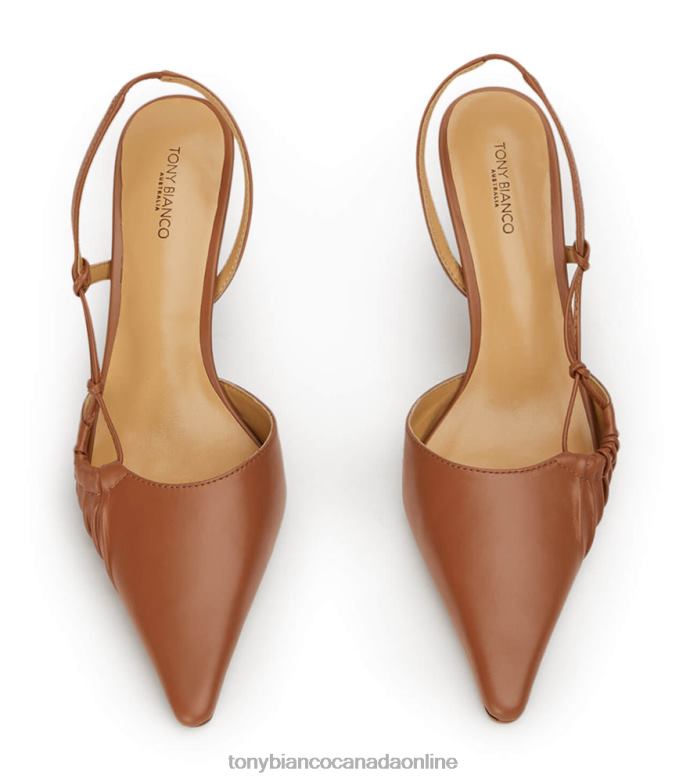 Low Heels| Tony Bianco Women Sakai Heels H0FJ247 Tan Capretto