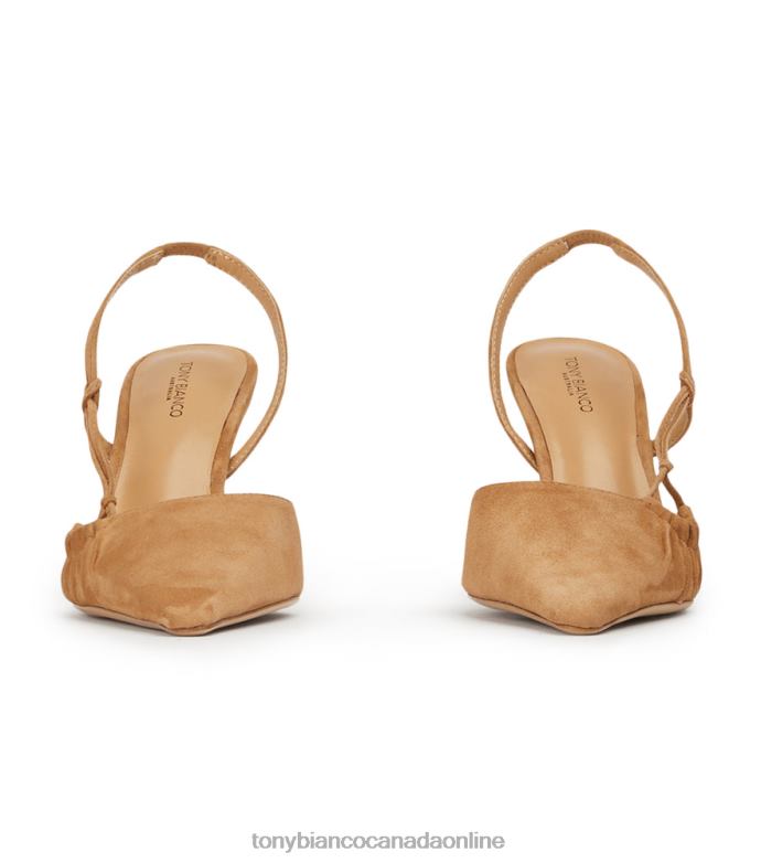 Low Heels| Tony Bianco Women Sakai Heels H0FJ269 Butterscotch Suede