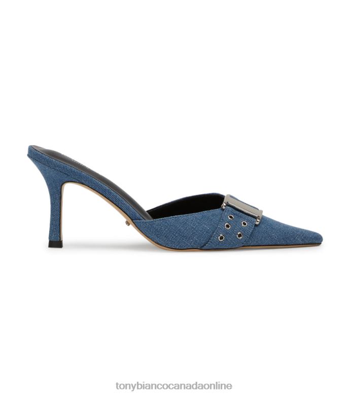Low Heels| Tony Bianco Women Samma Heels H0FJ260 Vintage Denim