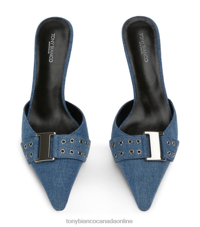 Low Heels| Tony Bianco Women Samma Heels H0FJ260 Vintage Denim