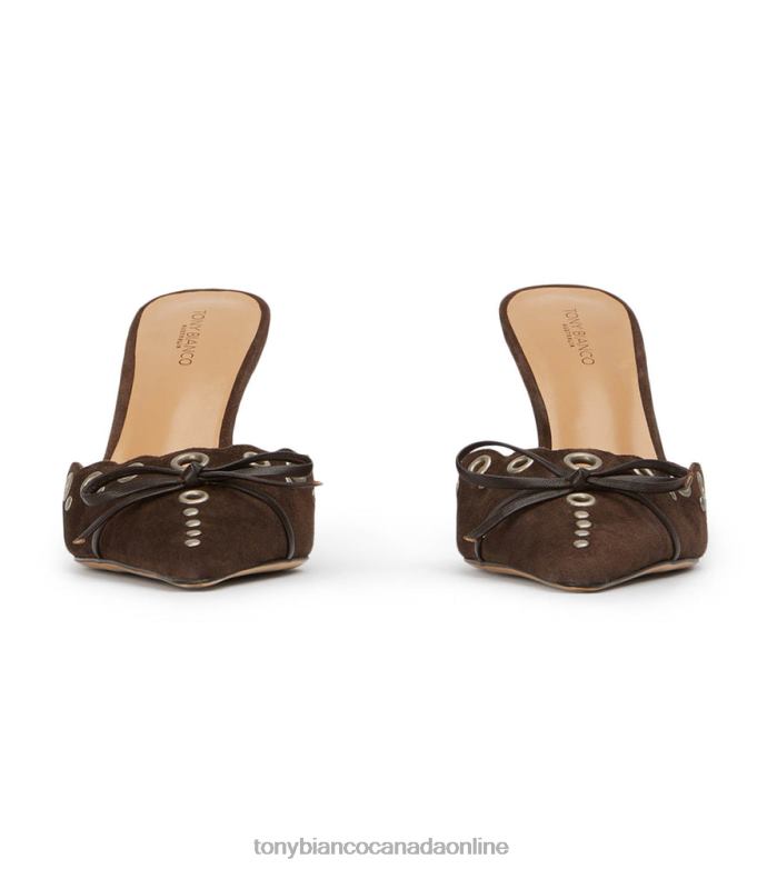Low Heels| Tony Bianco Women Shae Heels H0FJ243 Espresso Suede
