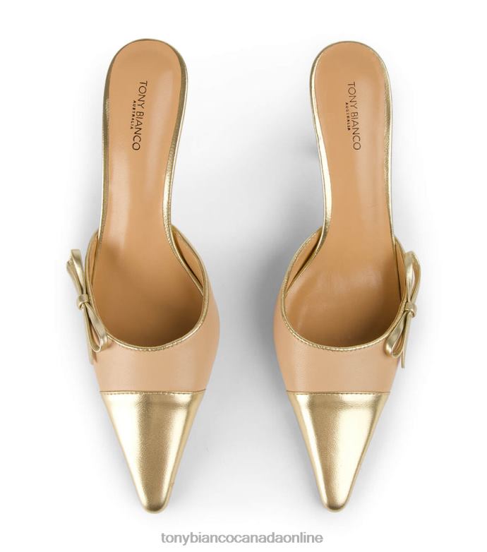 Low Heels| Tony Bianco Women Shirley Heels H0FJ257 Beech/Gold