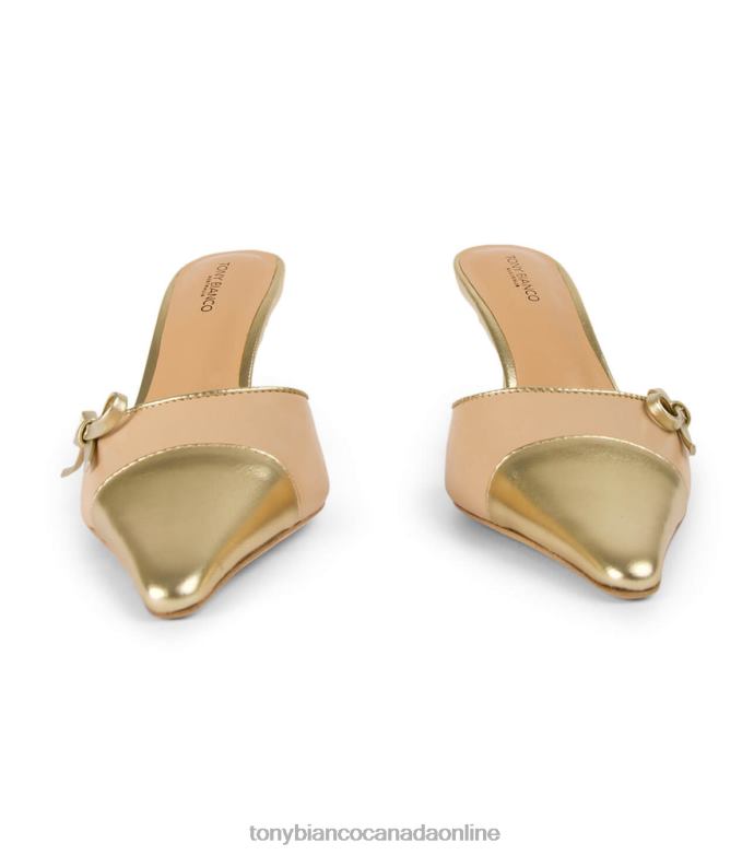 Low Heels| Tony Bianco Women Shirley Heels H0FJ257 Beech/Gold