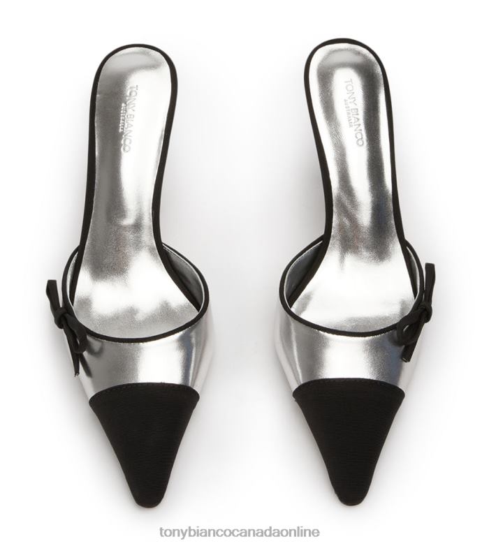 Low Heels| Tony Bianco Women Shirley Heels H0FJ271 Silver/Black