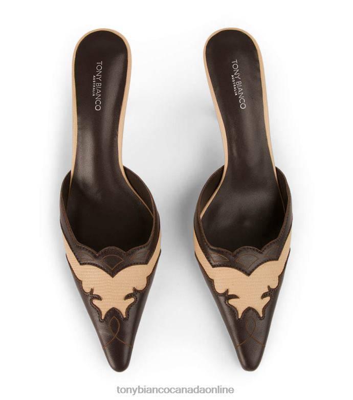 Low Heels| Tony Bianco Women Shuga Heels H0FJ237 Beech/Chocolate