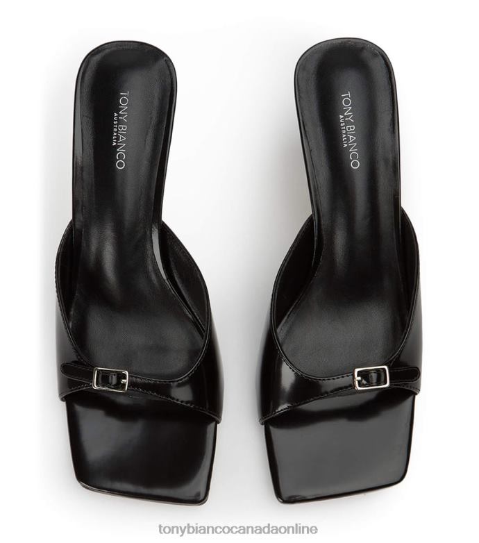 Stiletto Heels| Tony Bianco Women Asar Heels H0FJ53 Black Hi Shine