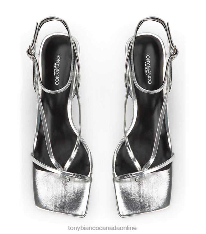 Stiletto Heels| Tony Bianco Women Avi Heels H0FJ167 Silver Foil