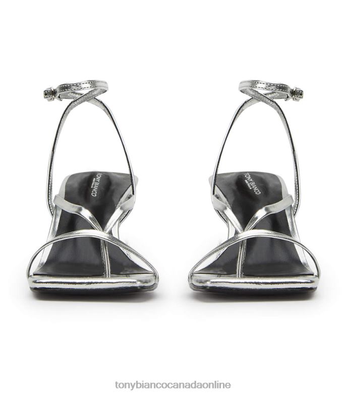 Stiletto Heels| Tony Bianco Women Avi Heels H0FJ167 Silver Foil