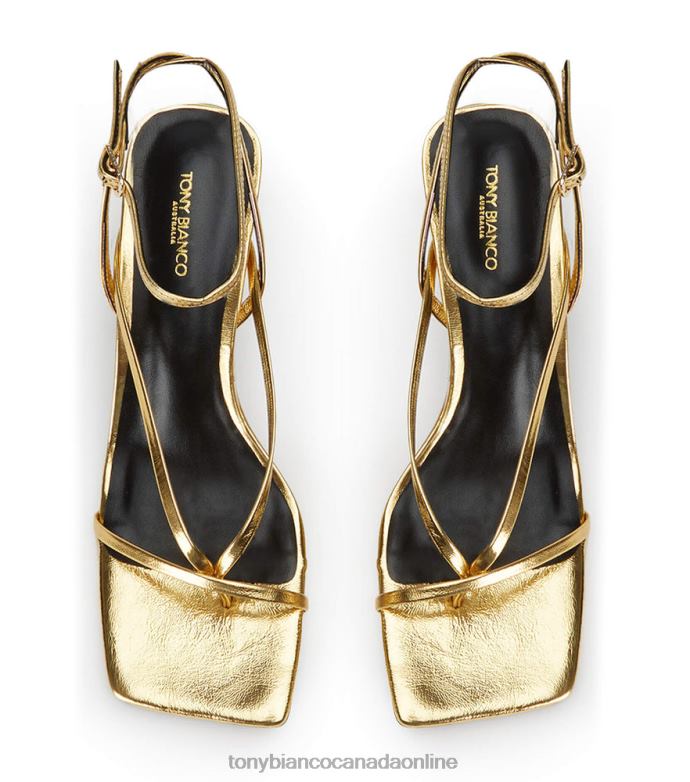Stiletto Heels| Tony Bianco Women Avi Heels H0FJ51 Gold Foil