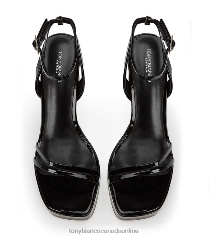 Platform Heels| Tony Bianco Women Dandy Heels H0FJ7 Black Patent