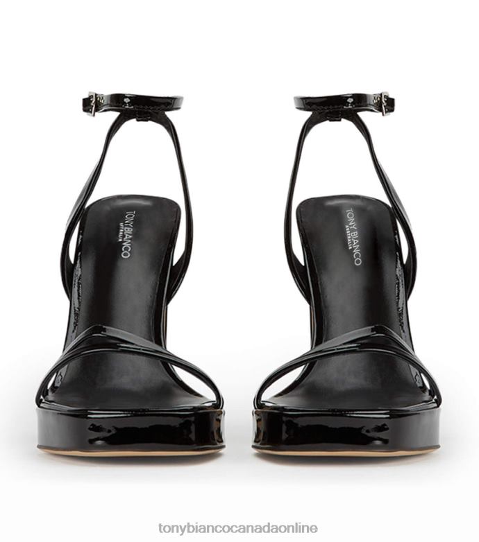 Platform Heels| Tony Bianco Women Dandy Heels H0FJ7 Black Patent