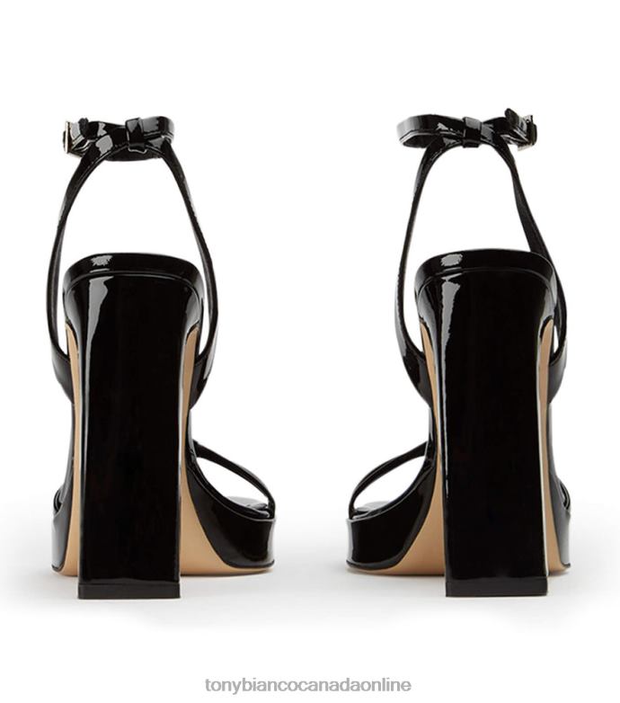 Platform Heels| Tony Bianco Women Dandy Heels H0FJ7 Black Patent