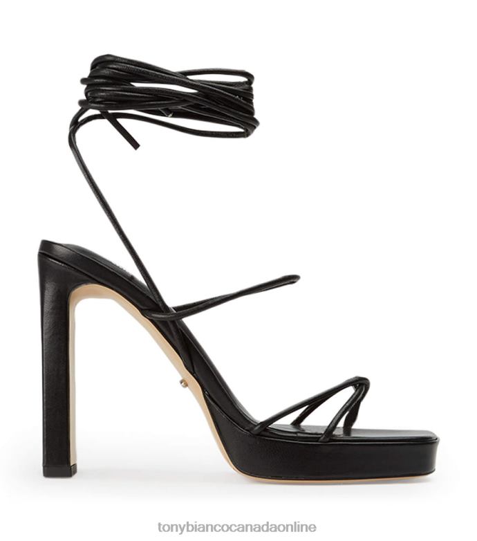 Platform Heels| Tony Bianco Women Deon Heels H0FJ34 Black Nappa