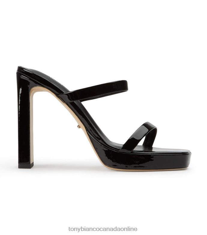 Platform Heels| Tony Bianco Women Diane Heels H0FJ5 Black Patent