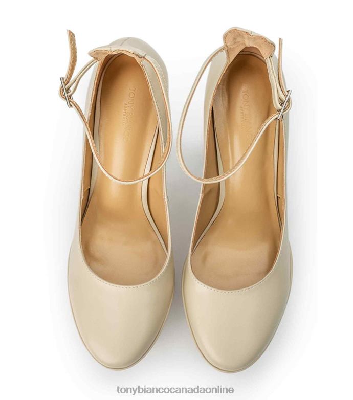 Platform Heels| Tony Bianco Women Jaguar Heels H0FJ39 Vanilla Capretto