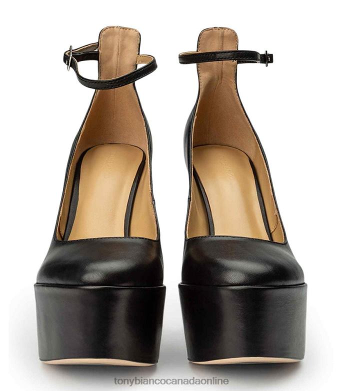 Platform Heels| Tony Bianco Women Jaguar Heels H0FJ40 Black Como