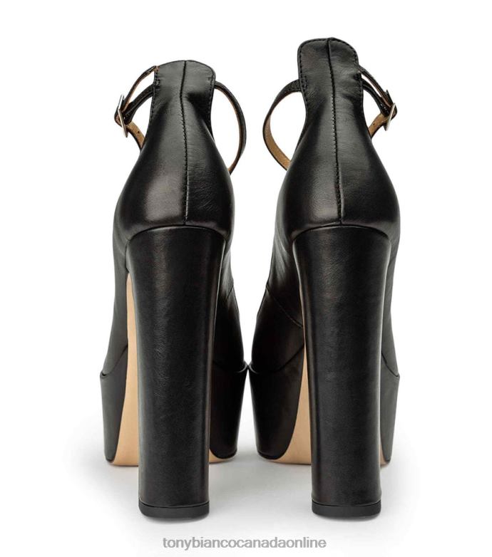 Platform Heels| Tony Bianco Women Jaguar Heels H0FJ40 Black Como