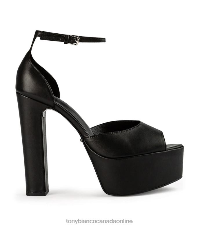 Platform Heels| Tony Bianco Women Jayze Heels H0FJ12 Black Como