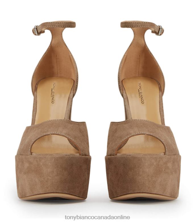 Platform Heels| Tony Bianco Women Jayze Heels H0FJ37 Stone Suede