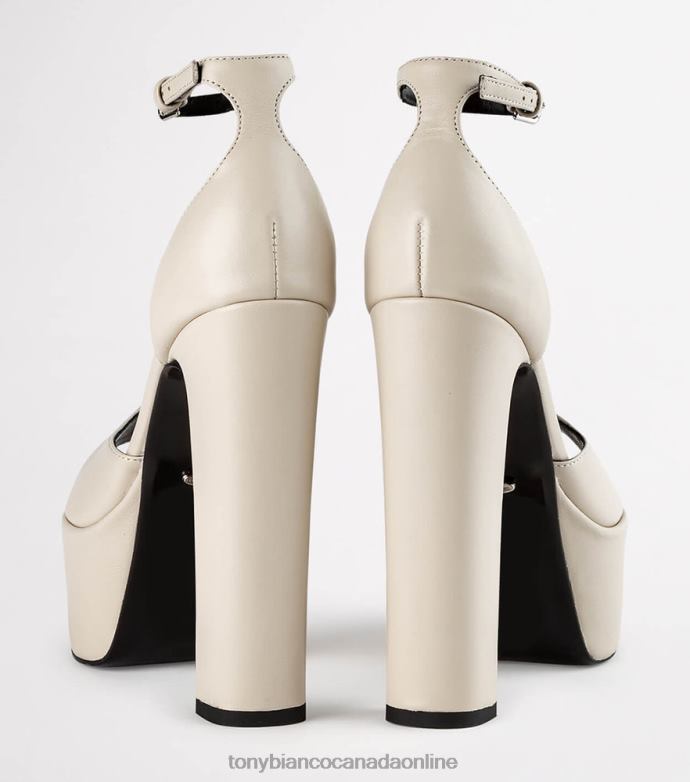 Platform Heels| Tony Bianco Women Jayze Heels H0FJ41 Vanilla Nappa