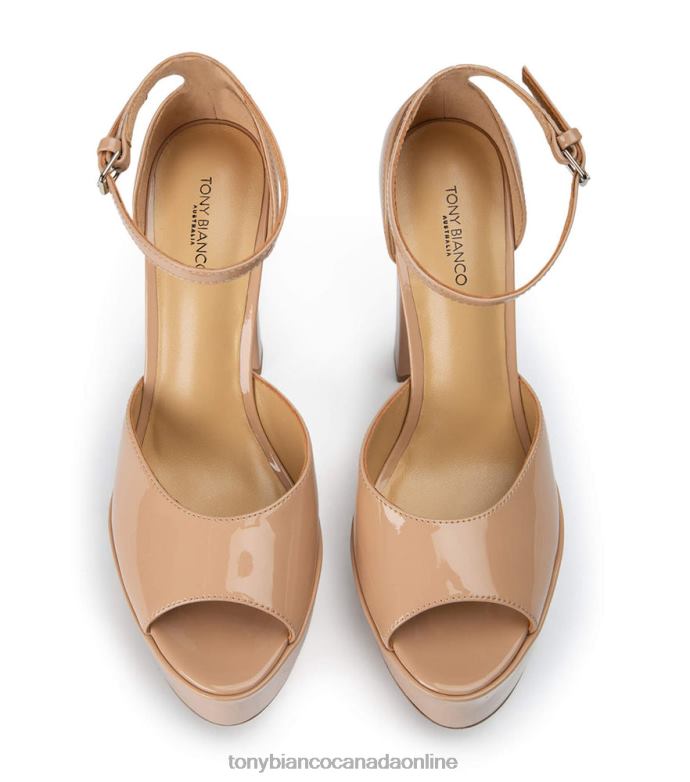 Platform Heels| Tony Bianco Women Jayze Heels H0FJ9 Nude Patent