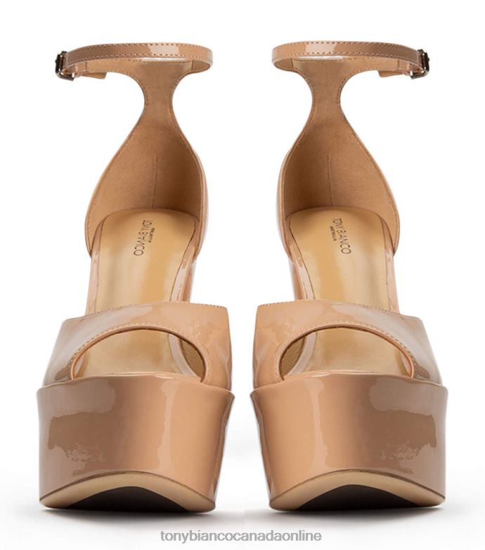 Platform Heels| Tony Bianco Women Jayze Heels H0FJ9 Nude Patent
