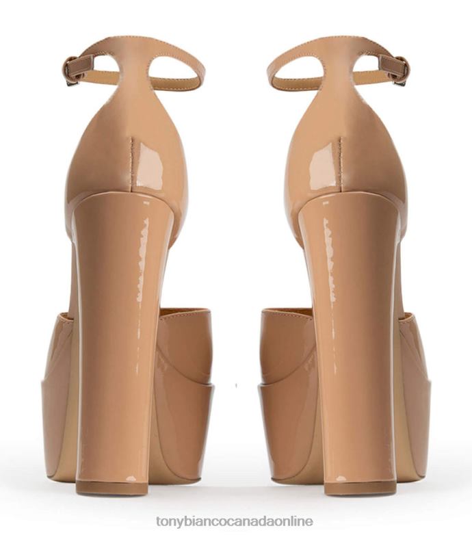 Platform Heels| Tony Bianco Women Jayze Heels H0FJ9 Nude Patent