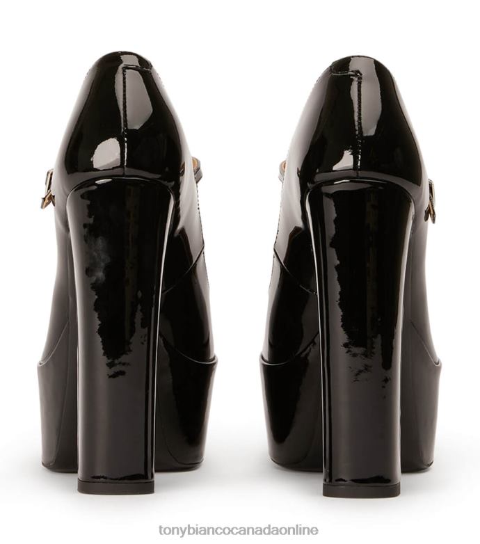 Platform Heels| Tony Bianco Women Jimmy Heels H0FJ17 Black Patent