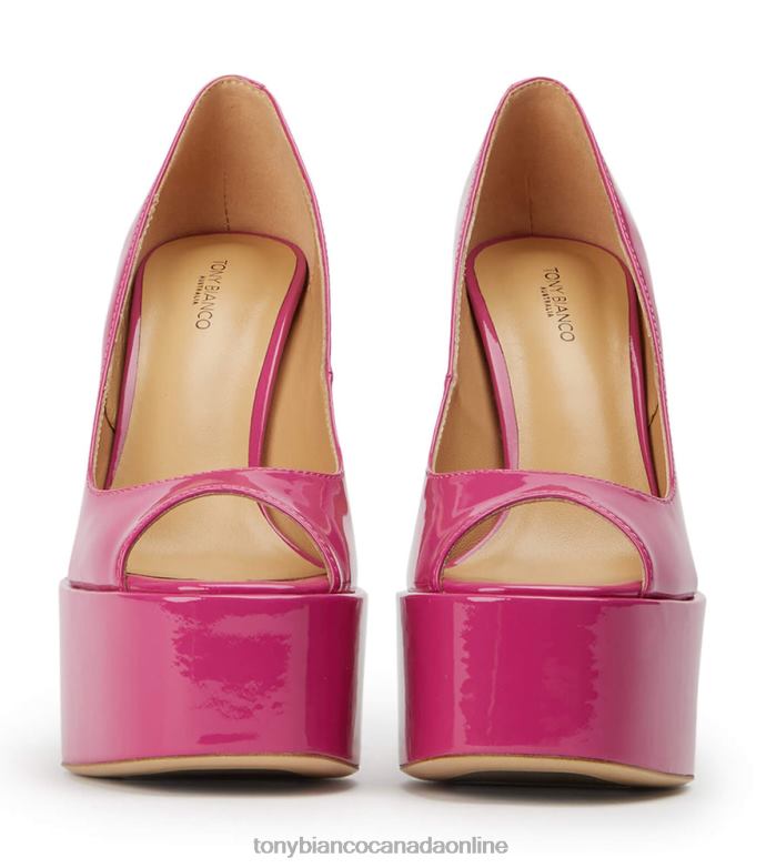 Platform Heels| Tony Bianco Women Jolee Heels H0FJ19 Berry Patent