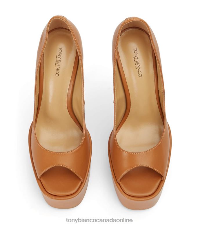 Platform Heels| Tony Bianco Women Jolee Heels H0FJ20 Tan Como