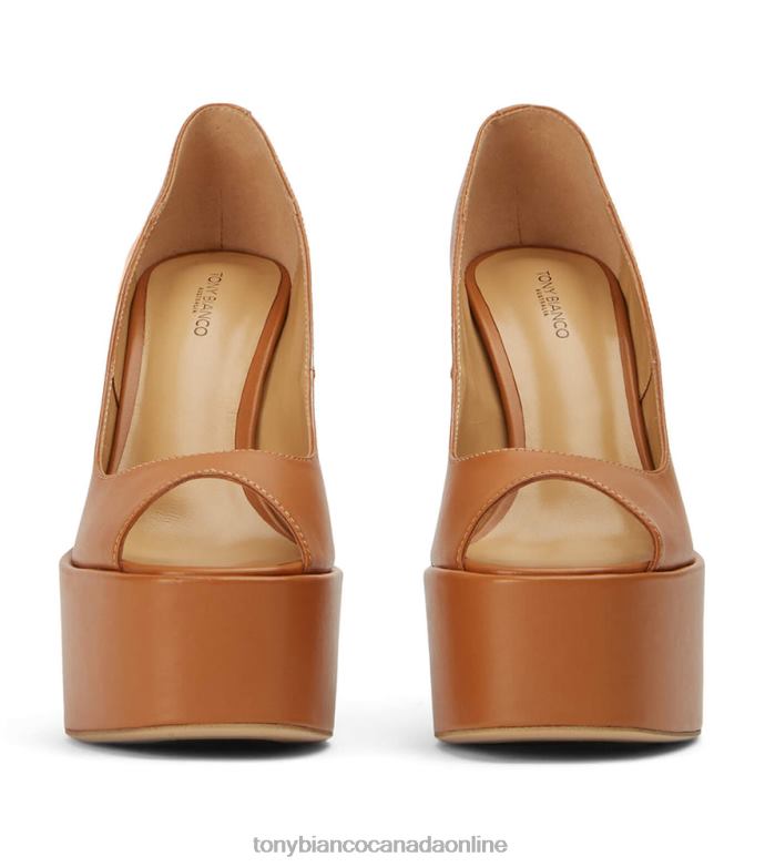 Platform Heels| Tony Bianco Women Jolee Heels H0FJ20 Tan Como