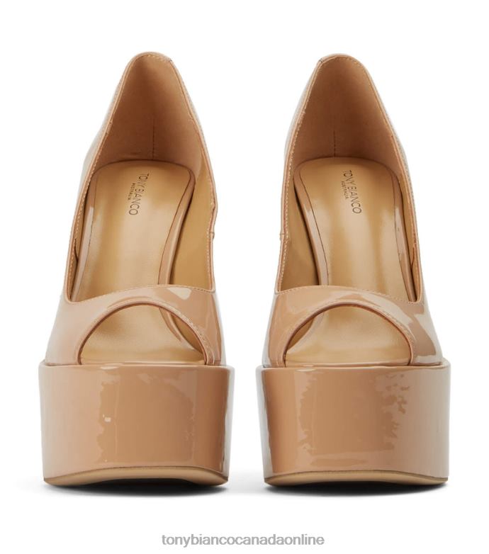 Platform Heels| Tony Bianco Women Jolee Heels H0FJ22 Nude Patent