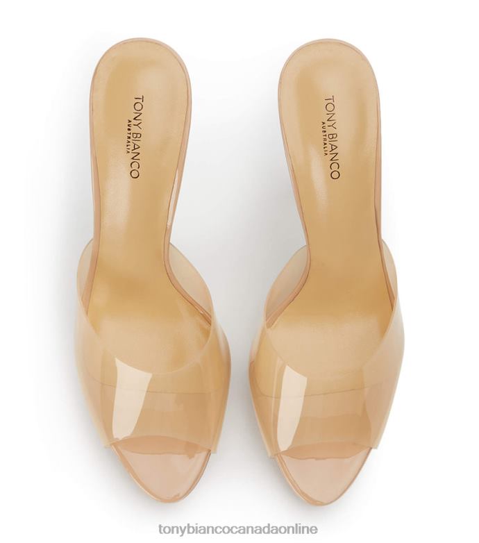 Platform Heels| Tony Bianco Women Liquid Heels H0FJ24 Nude Vinylite/Nude Patent