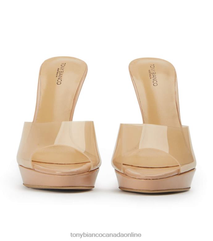 Platform Heels| Tony Bianco Women Liquid Heels H0FJ24 Nude Vinylite/Nude Patent