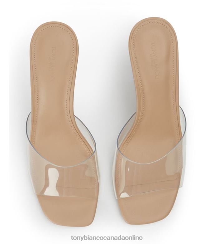 Bridal Shoes| Tony Bianco Women Alessi Wedges H0FJ350 Clear Vinylite/Skin