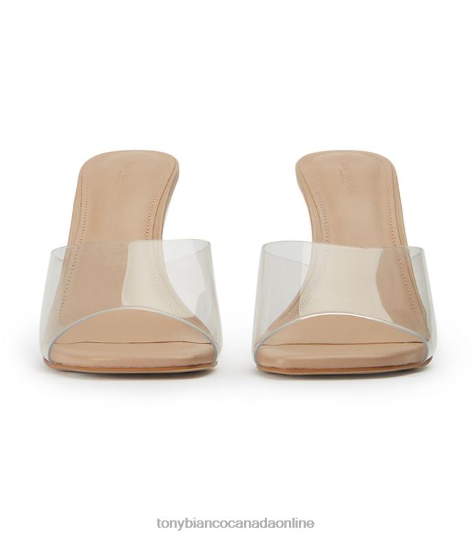 Bridal Shoes| Tony Bianco Women Alessi Wedges H0FJ350 Clear Vinylite/Skin