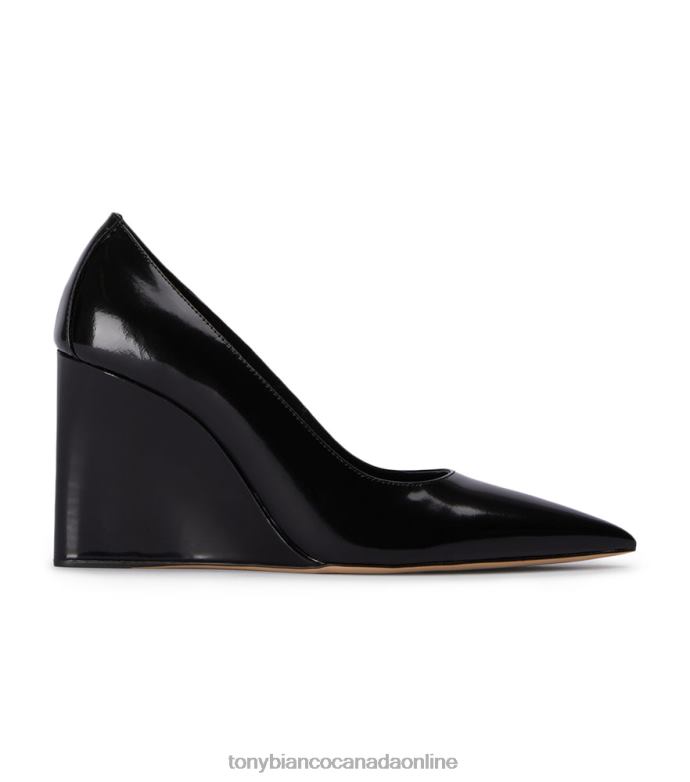 Court Shoes| Tony Bianco Women Dolly Heels H0FJ336 Black Hi Shine