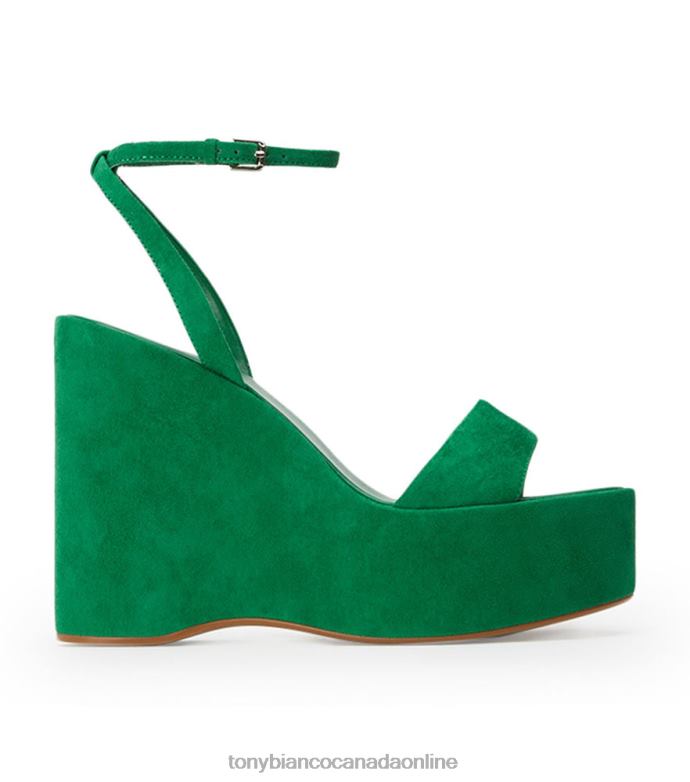 Platform Heels| Tony Bianco Women Vesna Wedges H0FJ14 Jade Suede