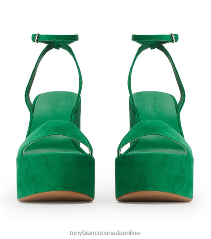 Platform Heels| Tony Bianco Women Vesna Wedges H0FJ14 Jade Suede