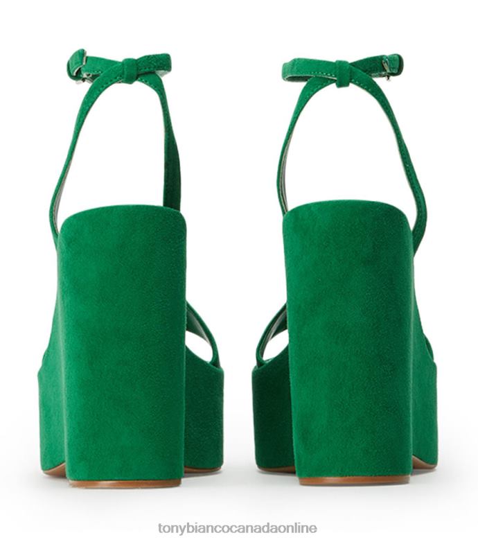 Platform Heels| Tony Bianco Women Vesna Wedges H0FJ14 Jade Suede