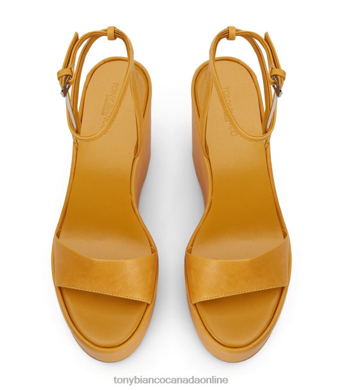 Platform Heels| Tony Bianco Women Vesna Wedges H0FJ15 Cantelope Antiq