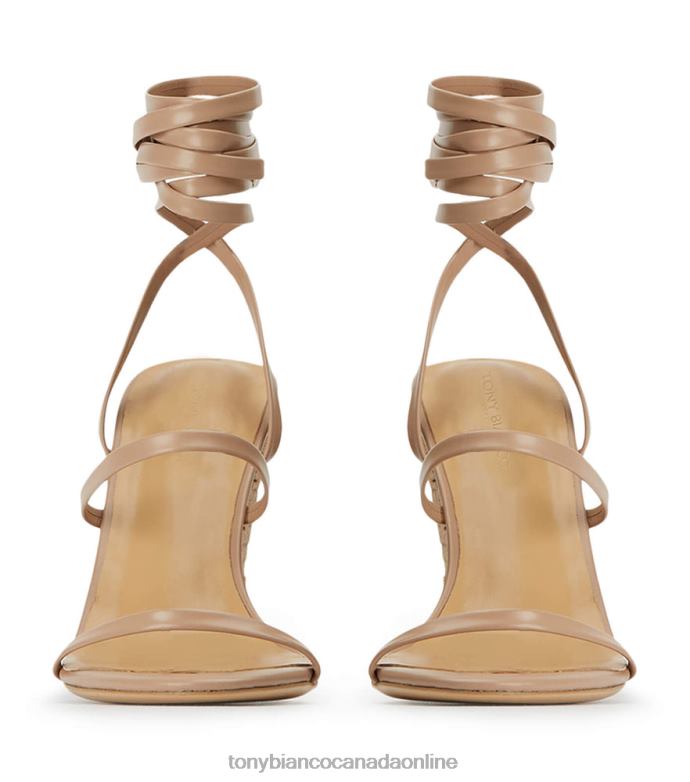 Strappy Heels| Tony Bianco Women Gabriella Wedges H0FJ370 Skin Capretto