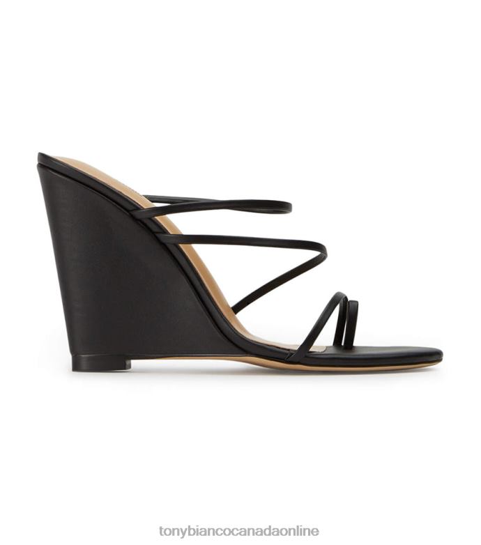 Wedges| Tony Bianco Women Gaia Wedges H0FJ386 Black Capretto